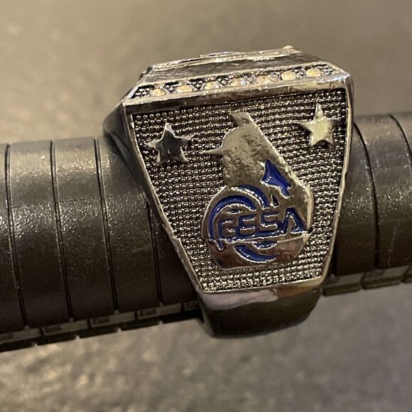 Great Southern Sports Association GSSA Grey Baseball Tournament Ring Sz 11.5 - Picture 8 of 10